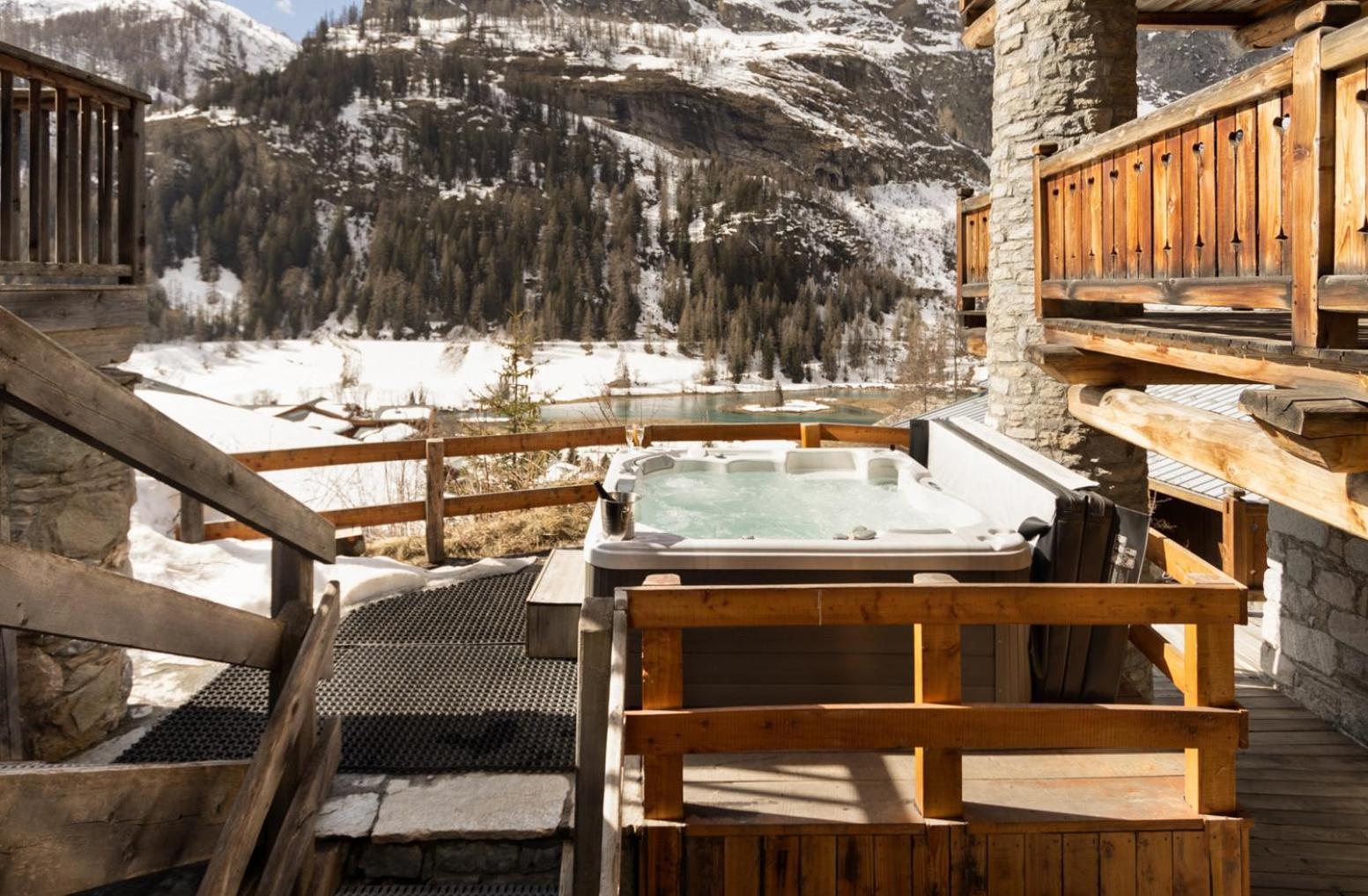 Chalet Panoramique By Chalet Chardons 티뉴 외부 사진